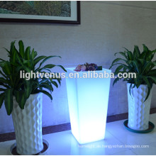 OEM-Glow Flower Pot Factory / LED wiederaufladbare Pflanzer Pot beleuchtet